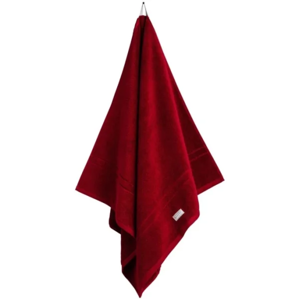 Großhandel ? GANT ORGANIC PREMIUM Bio-Duschtuch – 70×140 Cm – Dark Red ? 1