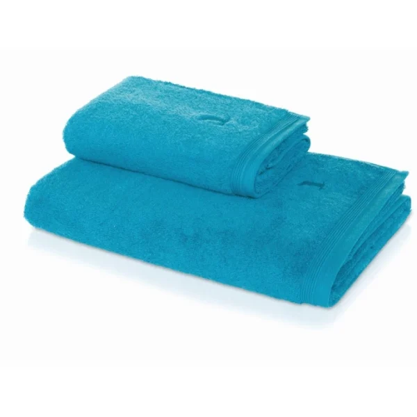 Blitzangebot ? Möve Superwuschel Duschtuch Uni – Neu Mit 550 G/m² – 80×150 Cm – Turquoise ✔️ 1