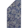 Blitzangebot ? Cawö Two-Tone Floral Duschtuch – 80×150 Cm – Blau ? 8