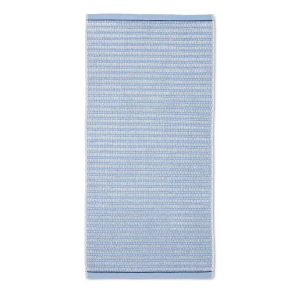 Rabatt ? Möve Organic Wellenoptik Duschtuch – 80×150 Cm – Nature/blue ? 3