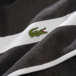 Rabatt ? Lacoste L CASUAL Bio-Duschtuch – 70×140 Cm – Bitume ? 10