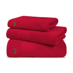 Top 10 ? Lacoste LECROCO Bio-Duschtuch – 70×140 Cm – Rouge ✨ 8