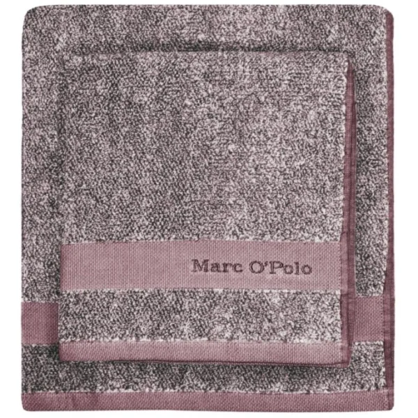 Am billigsten ? Marc O’Polo Melange Duschtuch – 70×140 Cm – Aubergine / Lavender Mist ? 1