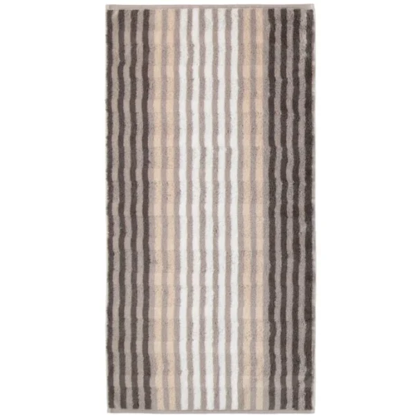 Beste Bewertungen von ⌛ Cawö Noblesse Seasons Stripes Duschtuch – 80×150 Cm – Sand ❤️ 1