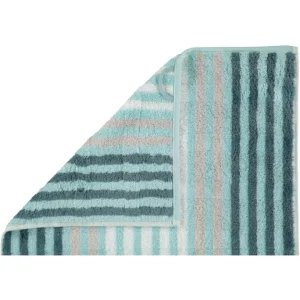 Schlussverkauf ? Cawö Noblesse Seasons Stripes Duschtuch – 80×150 Cm – Mint ? 7