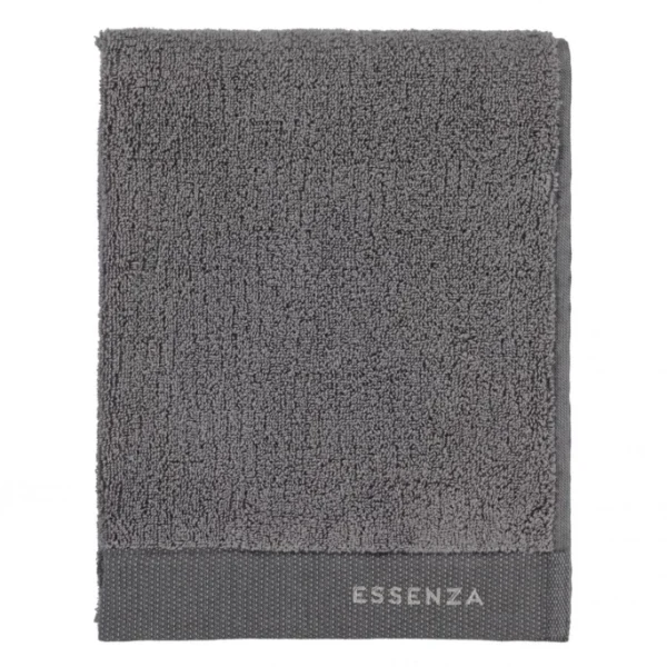 Auslauf ? ESSENZA HOME Essenza Connect Organic Lines Bio-Duschtuch – 70×140 Cm – Grey ? 1