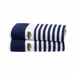 Beste Bewertungen von ? Lacoste FRIENDLY Duschtuch – 70×140 Cm – Marine ✔️ 7