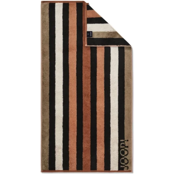 Am billigsten ? JOOP! Tone Stripes Duschtuch – 80×150 Cm – Kupfer ? 1