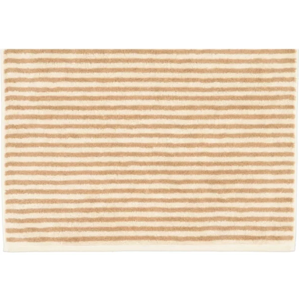 Brandneu ❤️ Cawö Natural Streifen Duschtuch – 80×150 Cm – Natur-caramel ? 4