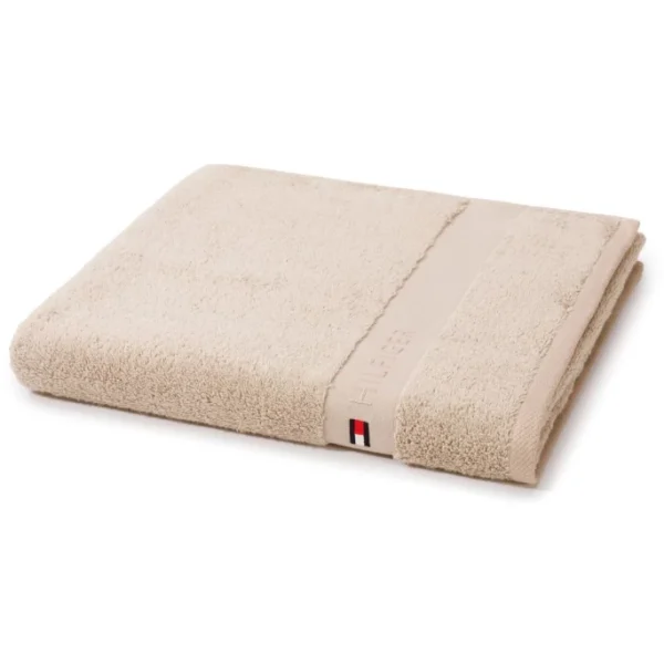 Bester Verkauf ? Tommy Hilfiger LEGEND 2 Duschtuch – 70×140 Cm – Sand ? 1