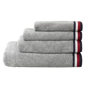 Besorgen ? Tommy Hilfiger Teddy Duschtuch – 70×140 Cm – Grey ? 9